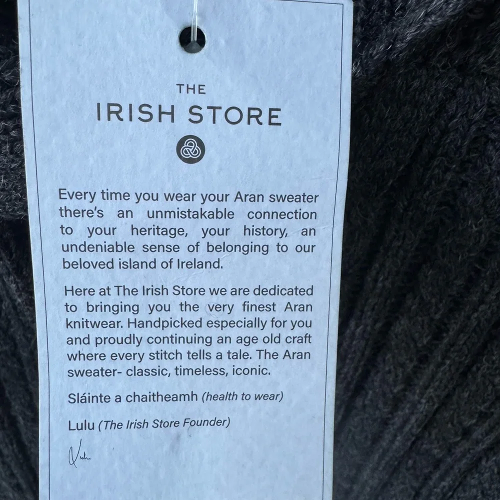 The Irish Store‎ Merino Wool Cable Knit Aran Dress